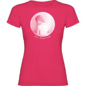 "Floración estelar"– varios modelos de camiseta mujer