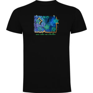 "Una vida con estrellas" – camiseta unisex