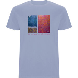 "La vida es un laberinto" – camiseta unisex