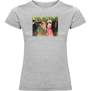 «En el Moulin Rouge» – varios modelos de camiseta mujer