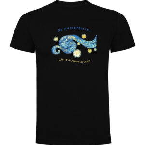 «La vida es una obra de arte» – camiseta unisex