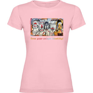 ¡Libera tu identidad única! – varios modelos de camiseta mujer