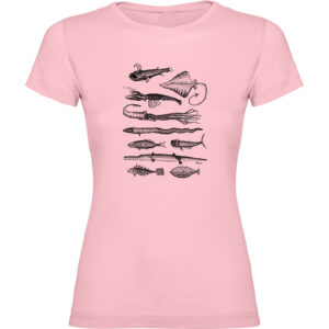 «Peces» – varios modelos de camiseta mujer