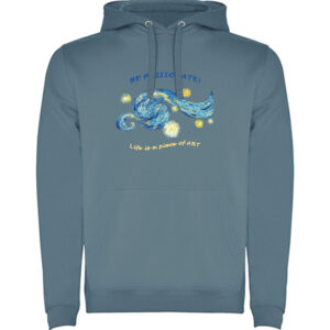 «La vida es una obra de arte» – sudadera unisex